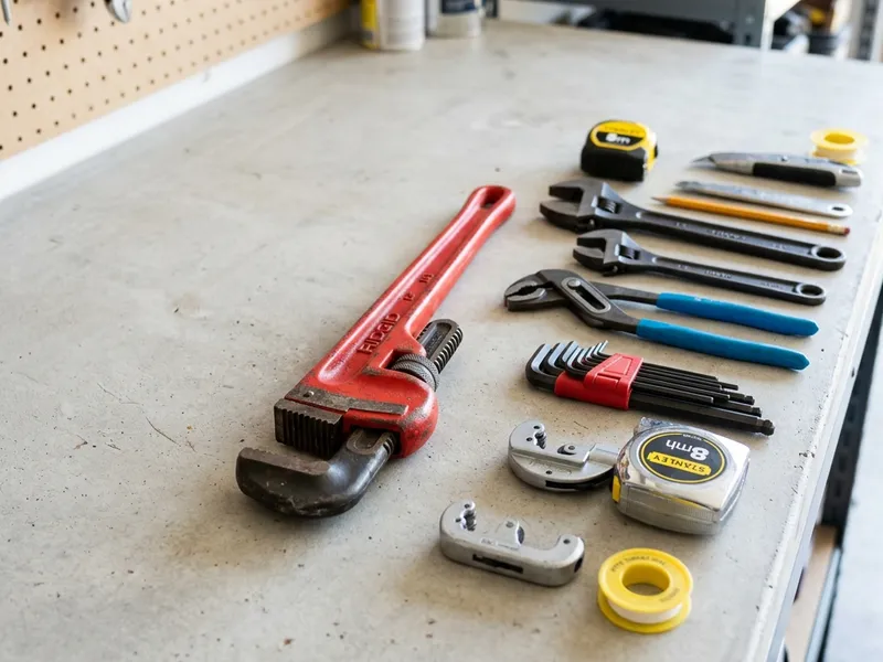 Professional plumbers in Rutland, ND equipped with top-tier tools for residential and commercial plumbing services.